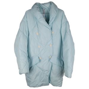 Free People Light Blue Puffer Jacket
